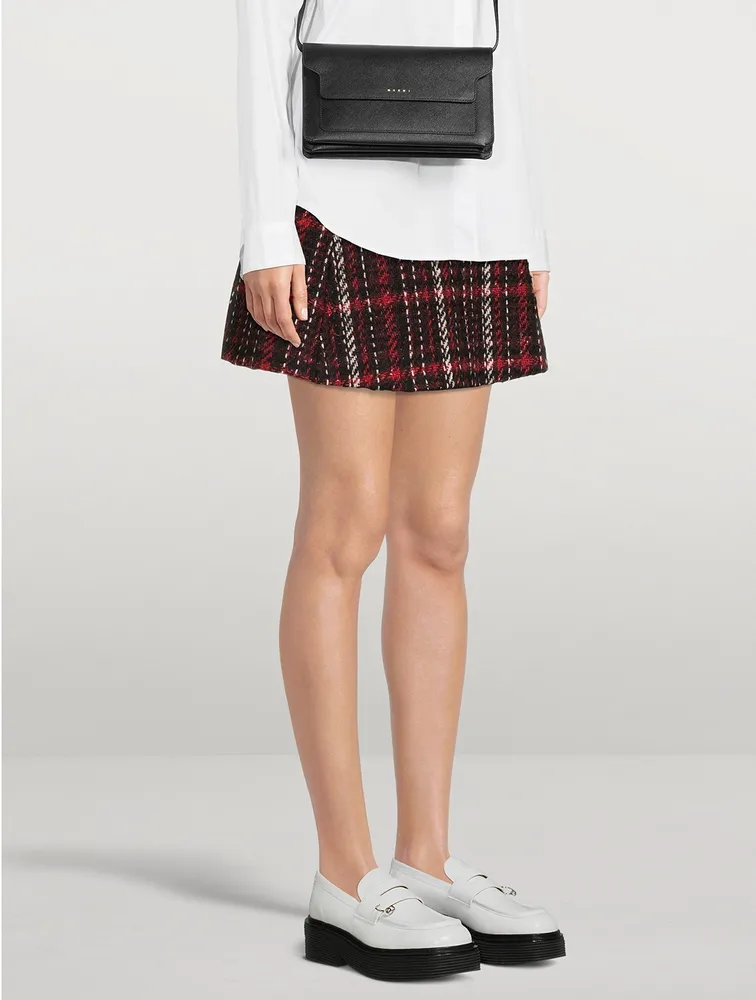 MARNI Checkered Mini Skirt