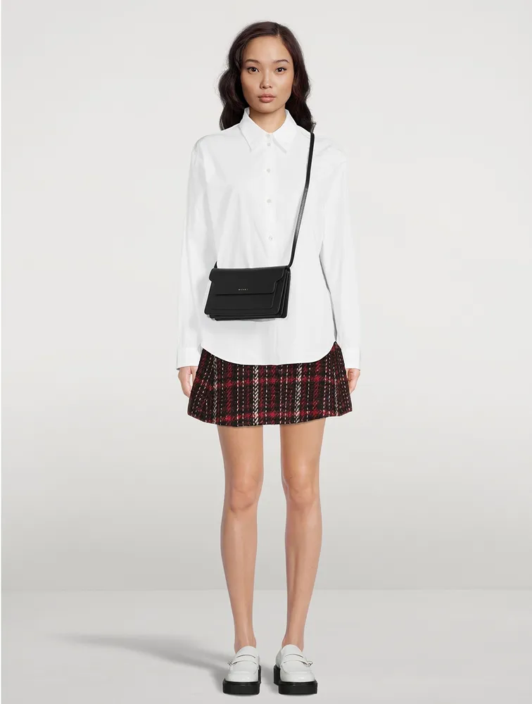 MARNI Checkered Mini Skirt