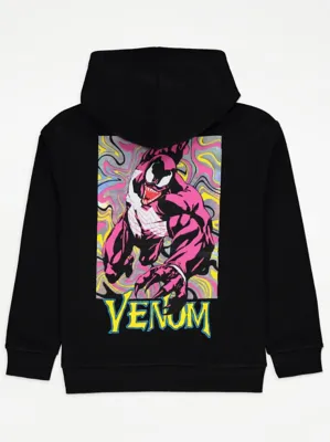 Marvel Venom Black Graphic Hoodie | Kids | George at ASDA