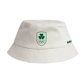 Mc Keever Team Ireland Bucket Hat - White