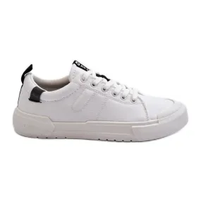 Men's Low Sneakers Memory Foam System Big Star NN174154 white