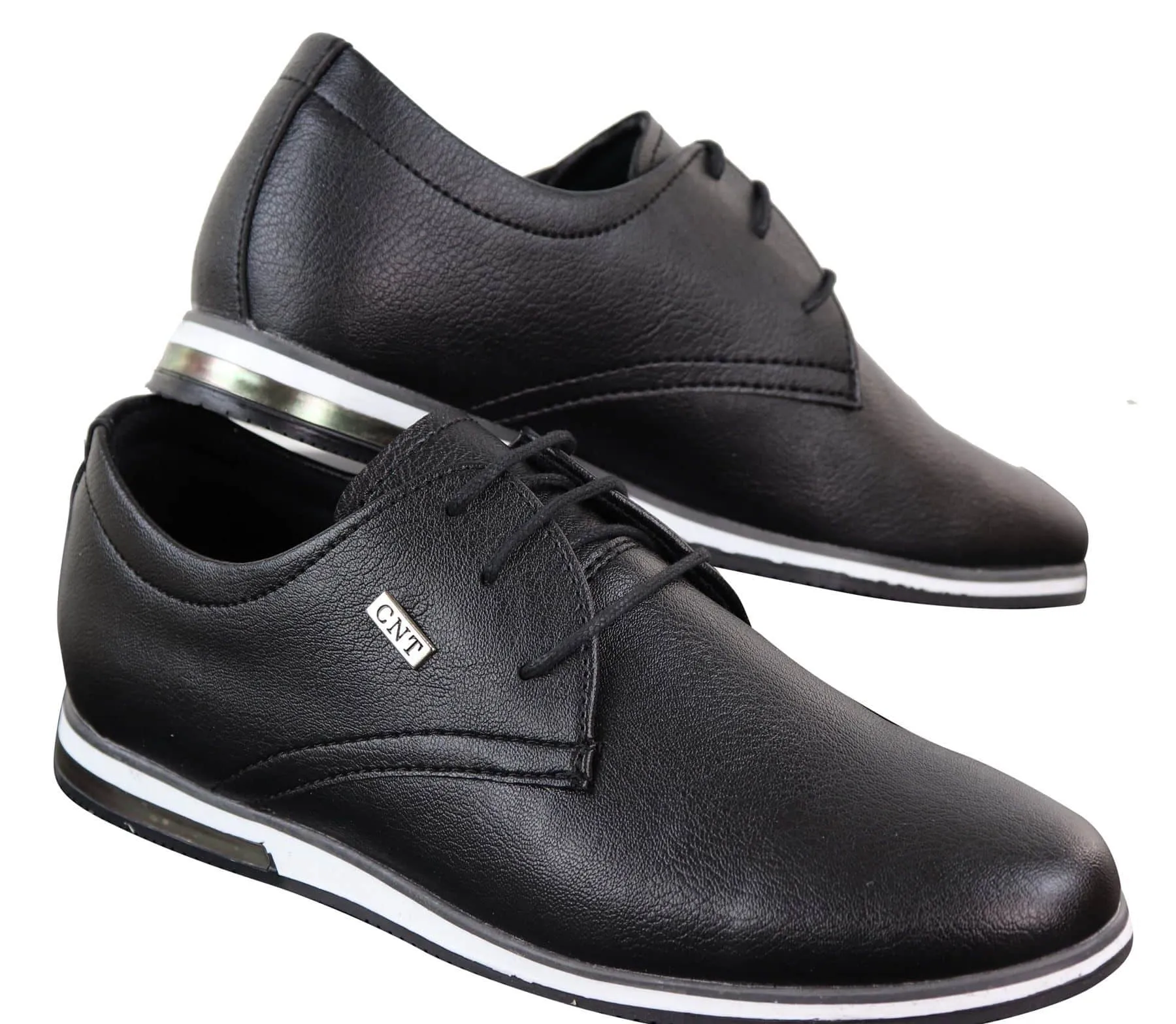 Mens PU Leather Smart-Casual Shoes