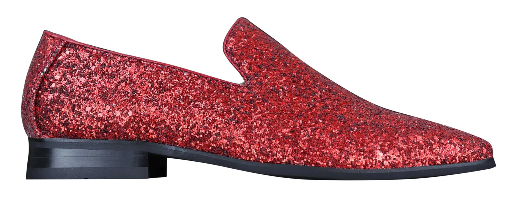 Mens Shiny Glitter Party Shoes