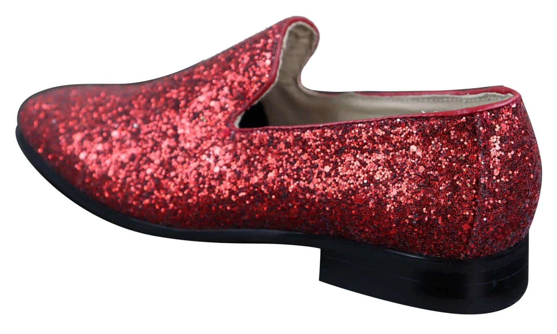 Mens Shiny Glitter Party Shoes