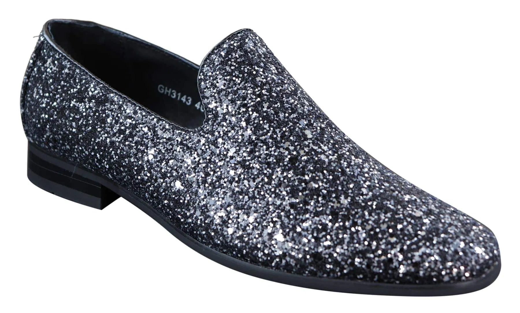 Mens Shiny Glitter Party Shoes