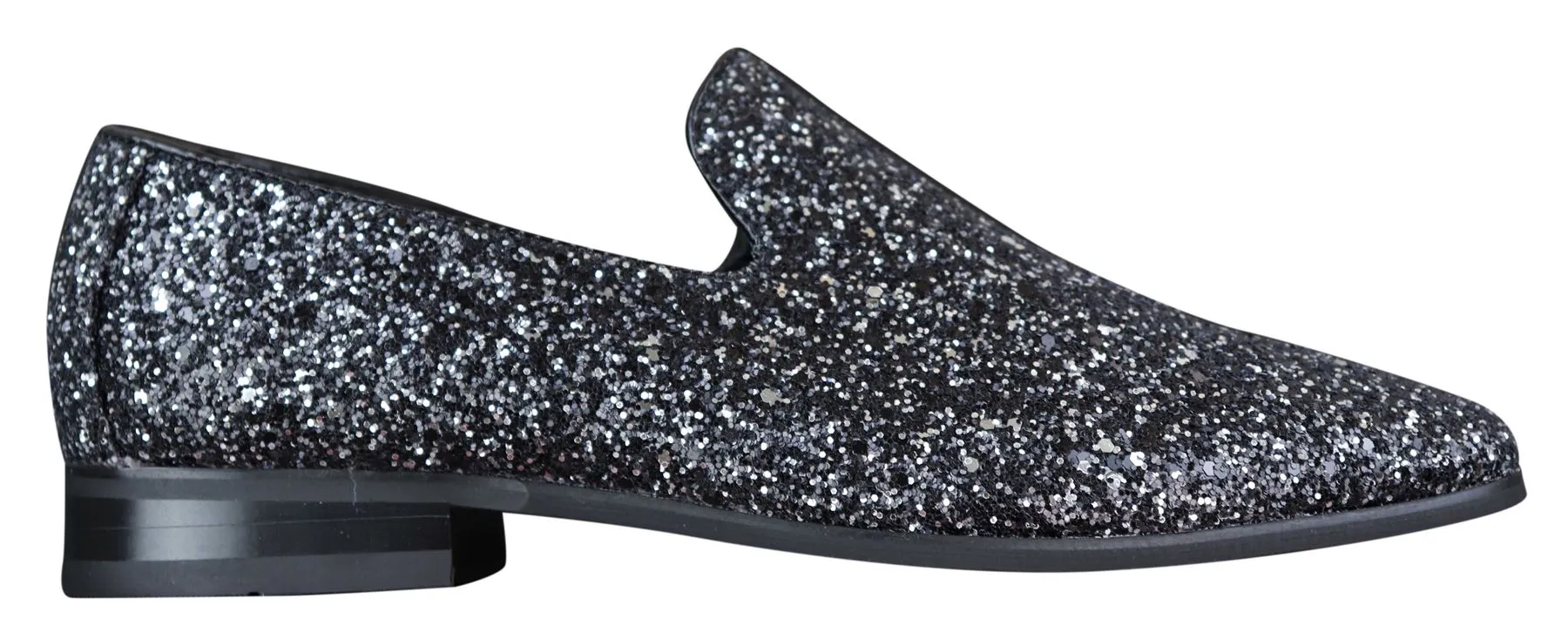 Mens Shiny Glitter Party Shoes