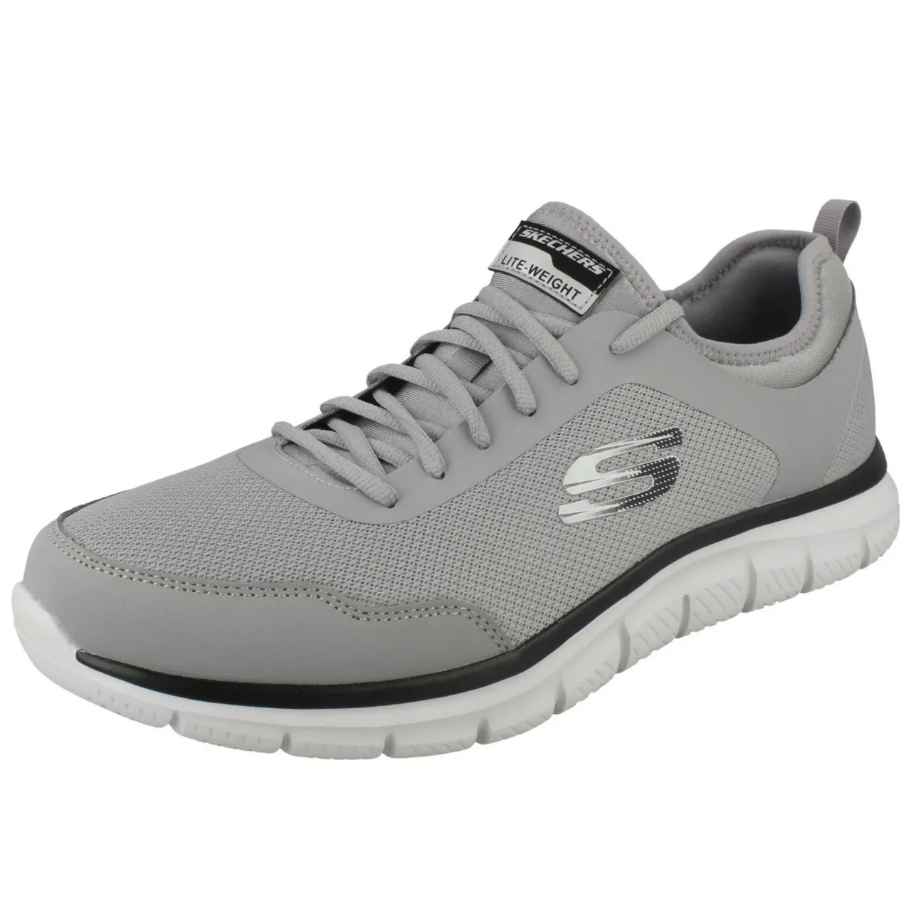 Mens Skechers Memory Foam Trainers Track Fierce KAT