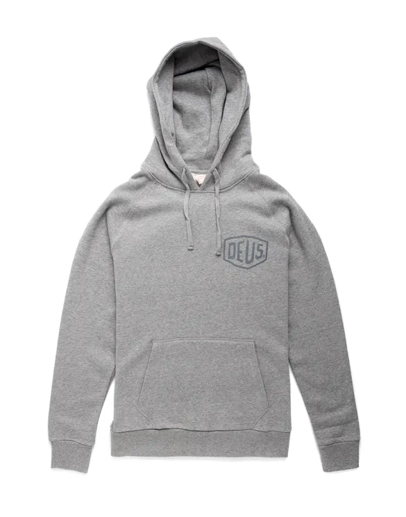 Milano Address Hoodie Grey Marle | Deus Ex Machina | WATCH WEAR