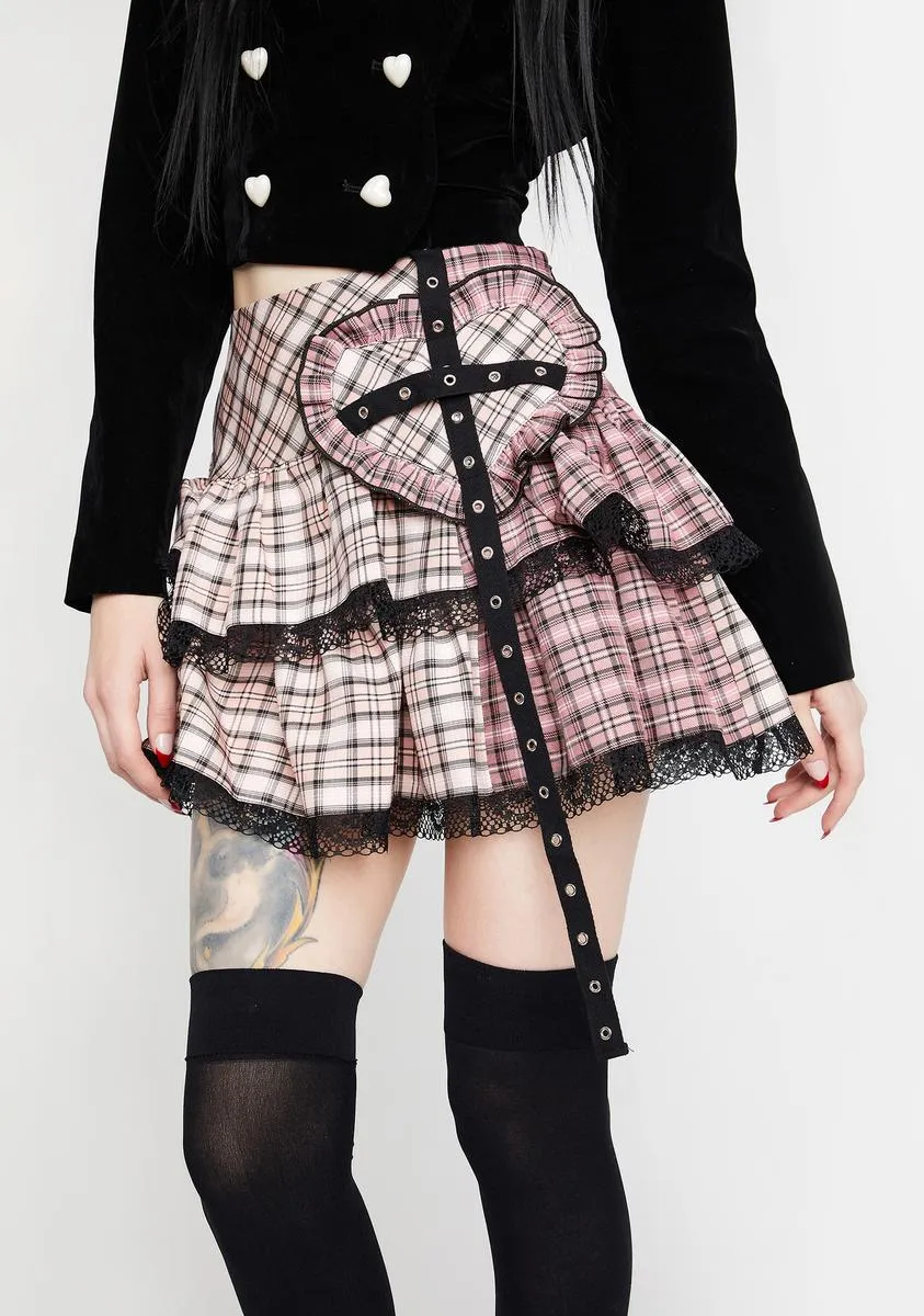 Millennium Hottie Plaid Skirt-