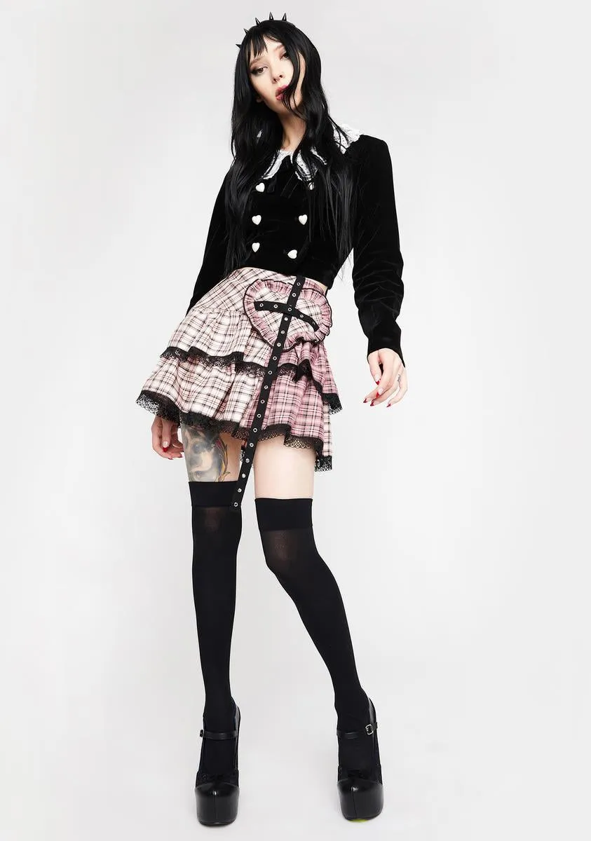 Millennium Hottie Plaid Skirt-