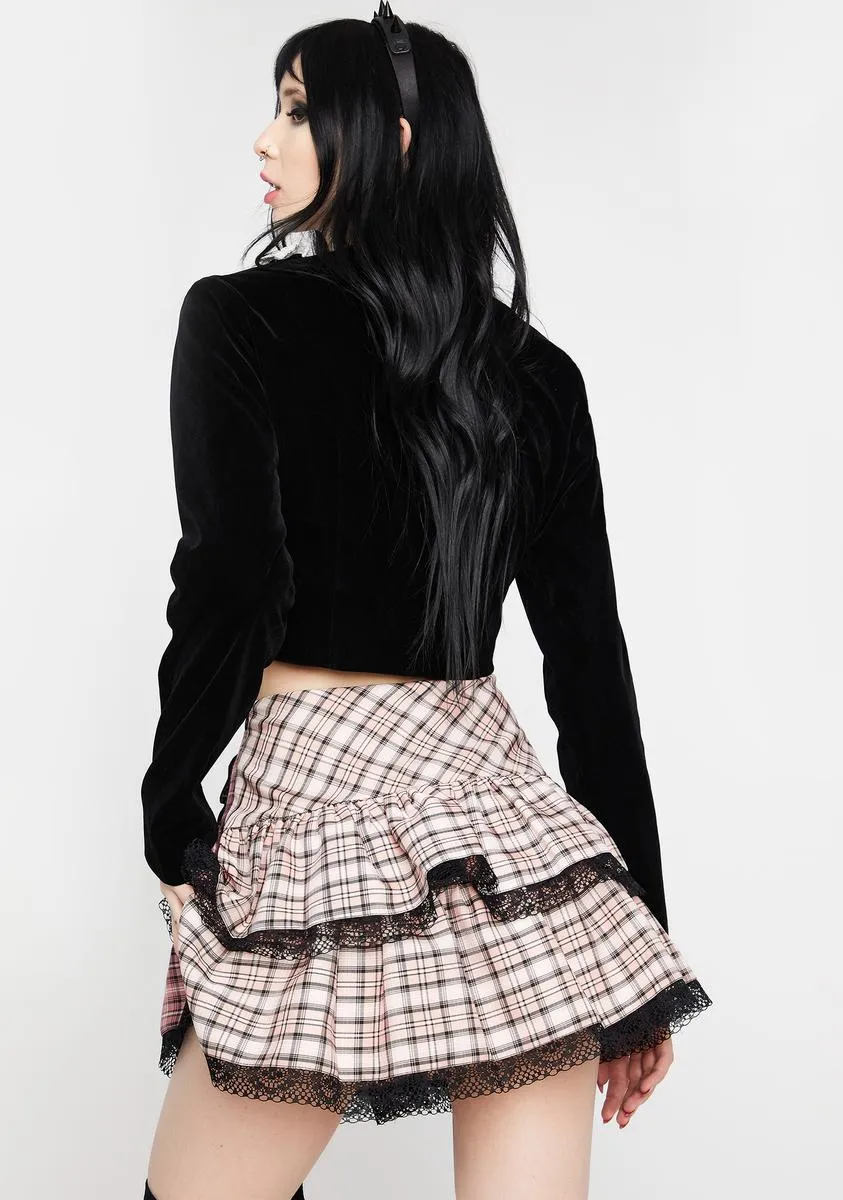 Millennium Hottie Plaid Skirt-