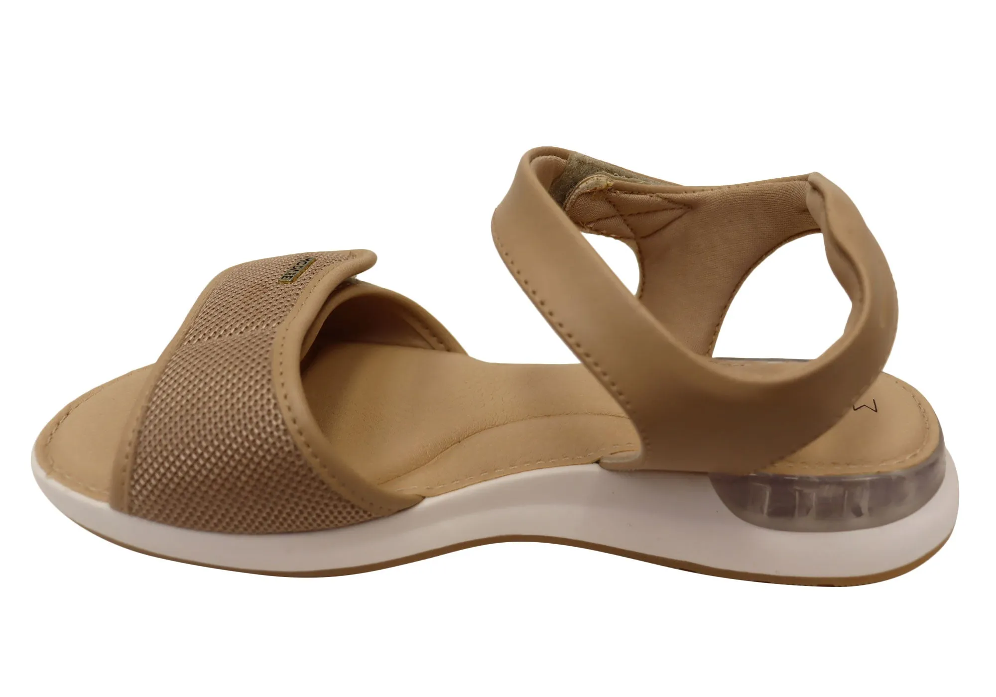 Modare Ultraconforto Lanar Womens Comfort Sandals Made In Brazil