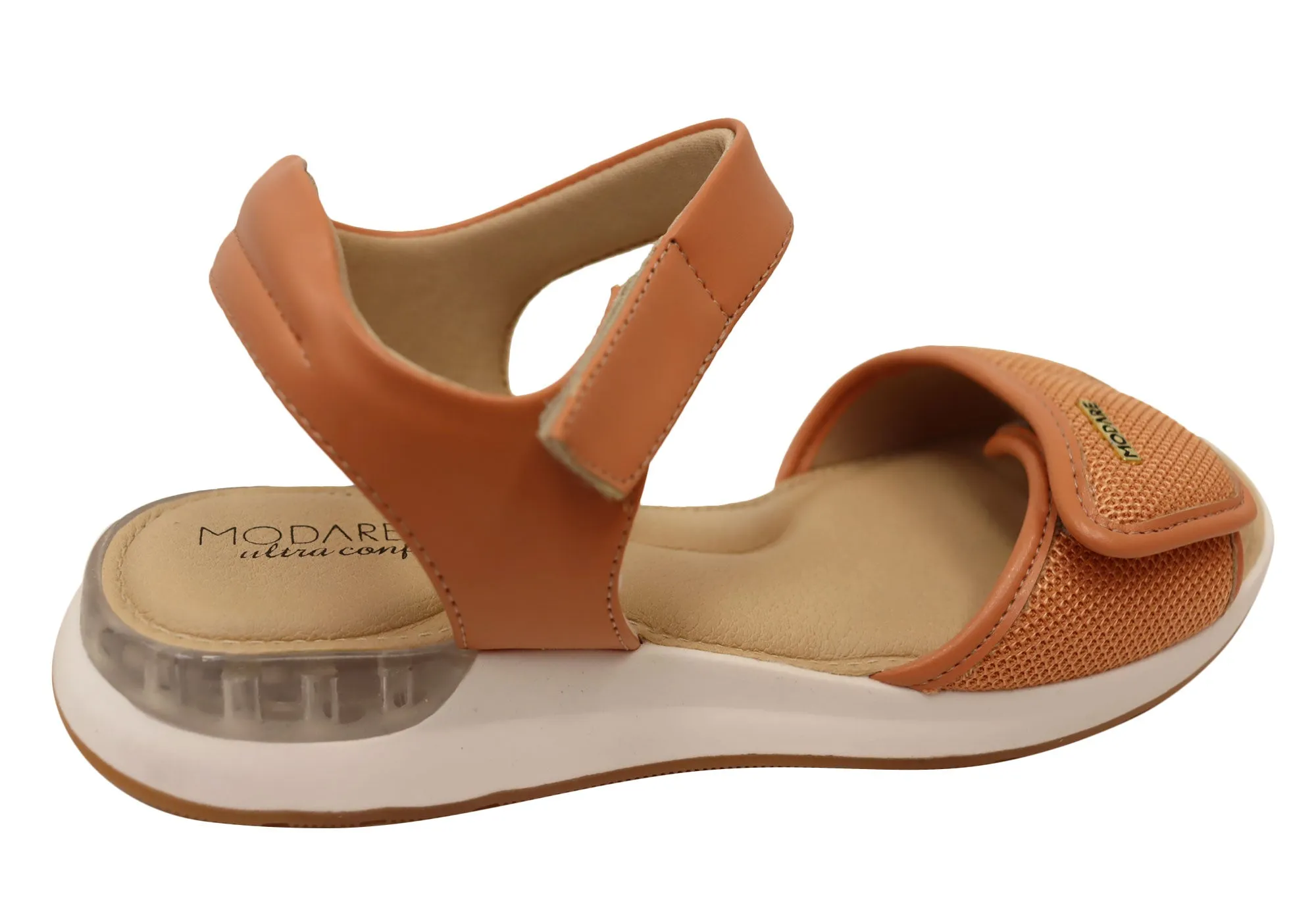 Modare Ultraconforto Lanar Womens Comfort Sandals Made In Brazil