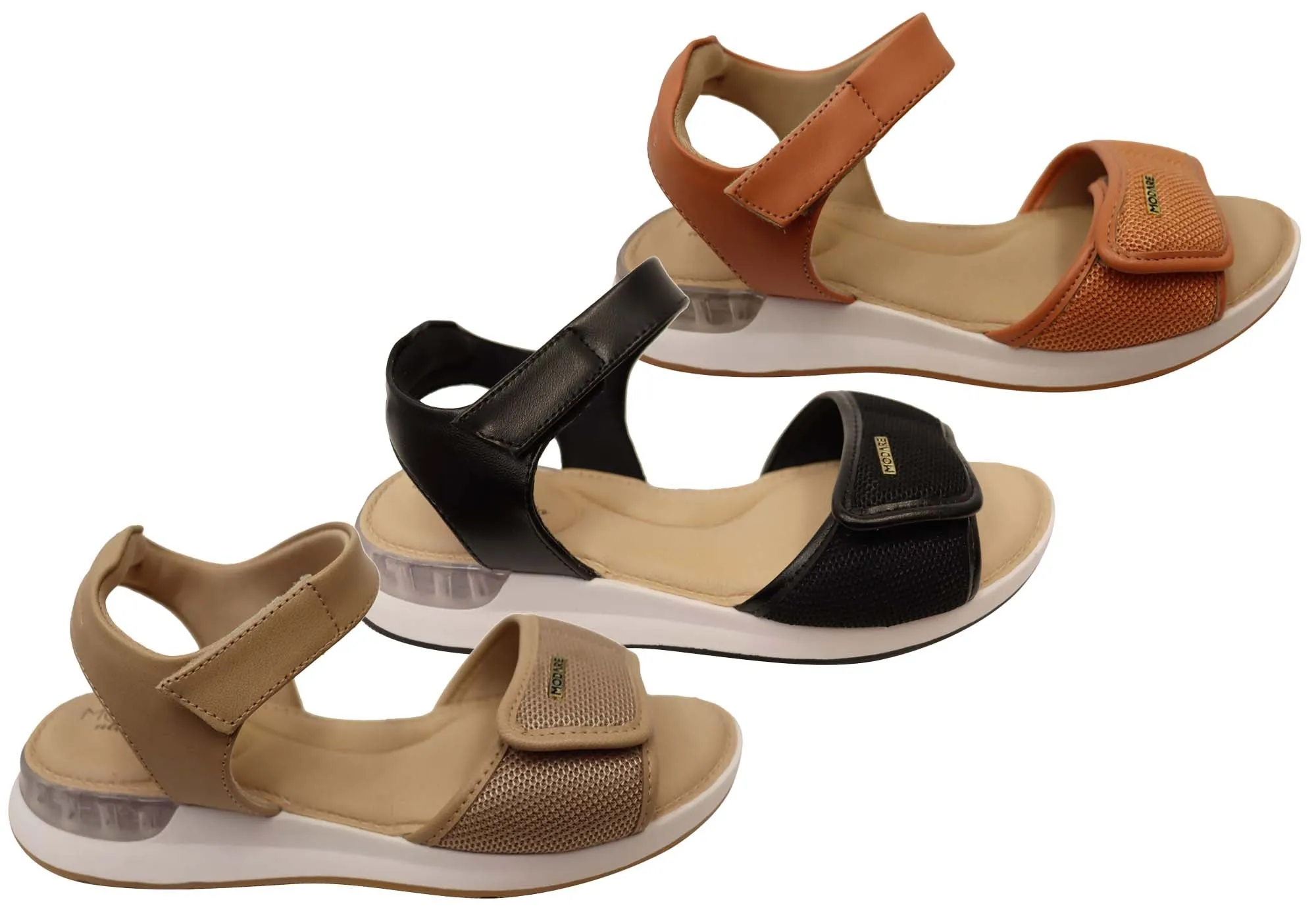 Modare Ultraconforto Lanar Womens Comfort Sandals Made In Brazil