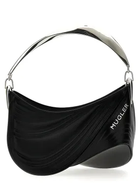 Mugler    Mugler 'Small Embossed Spiral Curve 01' Handbag