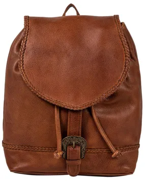 Myra Bag Women's Lobeth Leather Hairon Backpack