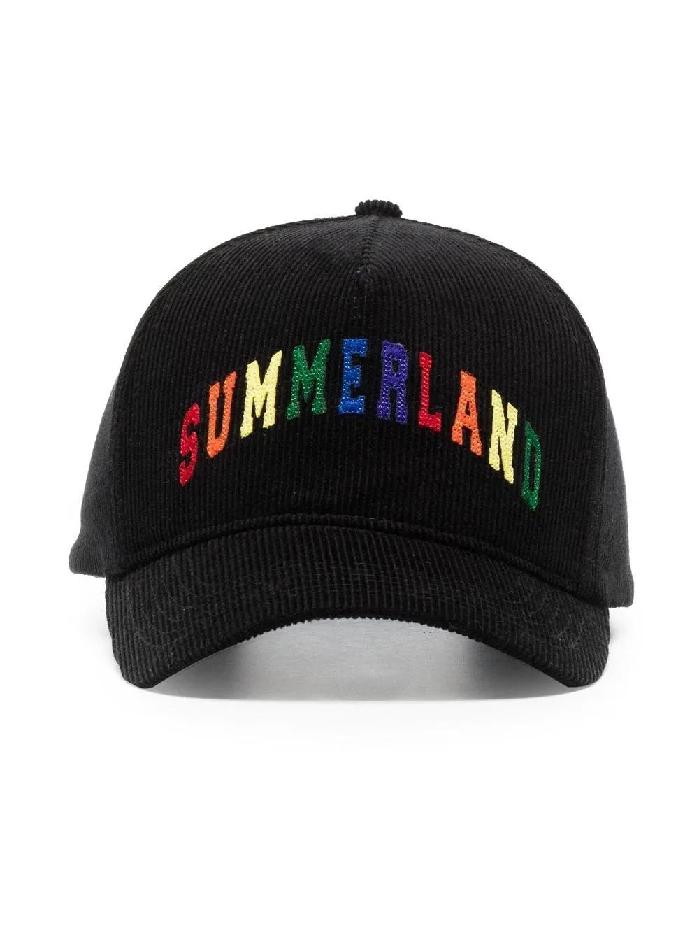 NAHMIAS Rainbow Summerland Corduroy Hat - Black