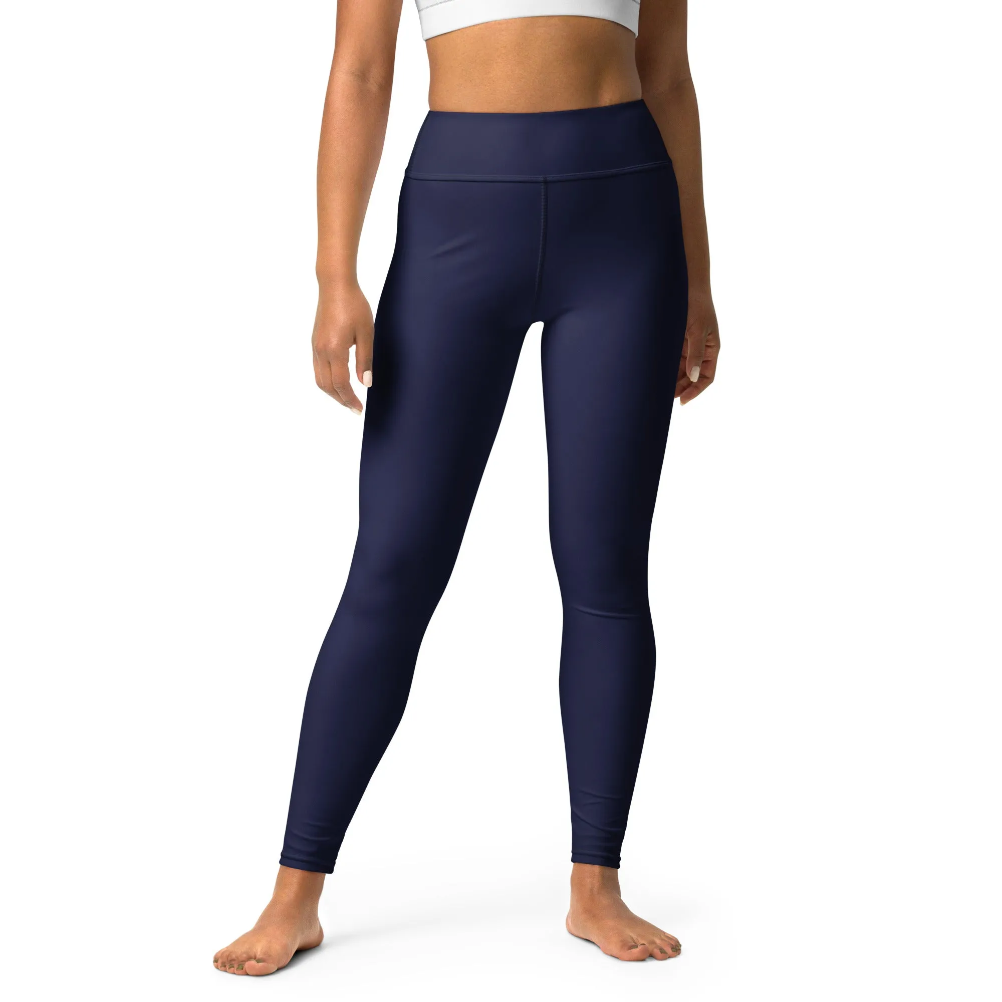 Navy Blue Yoga Leggings