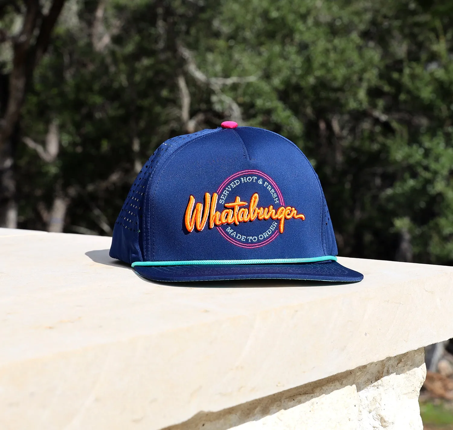 Navy Neon Sign Staunch Collection Hat