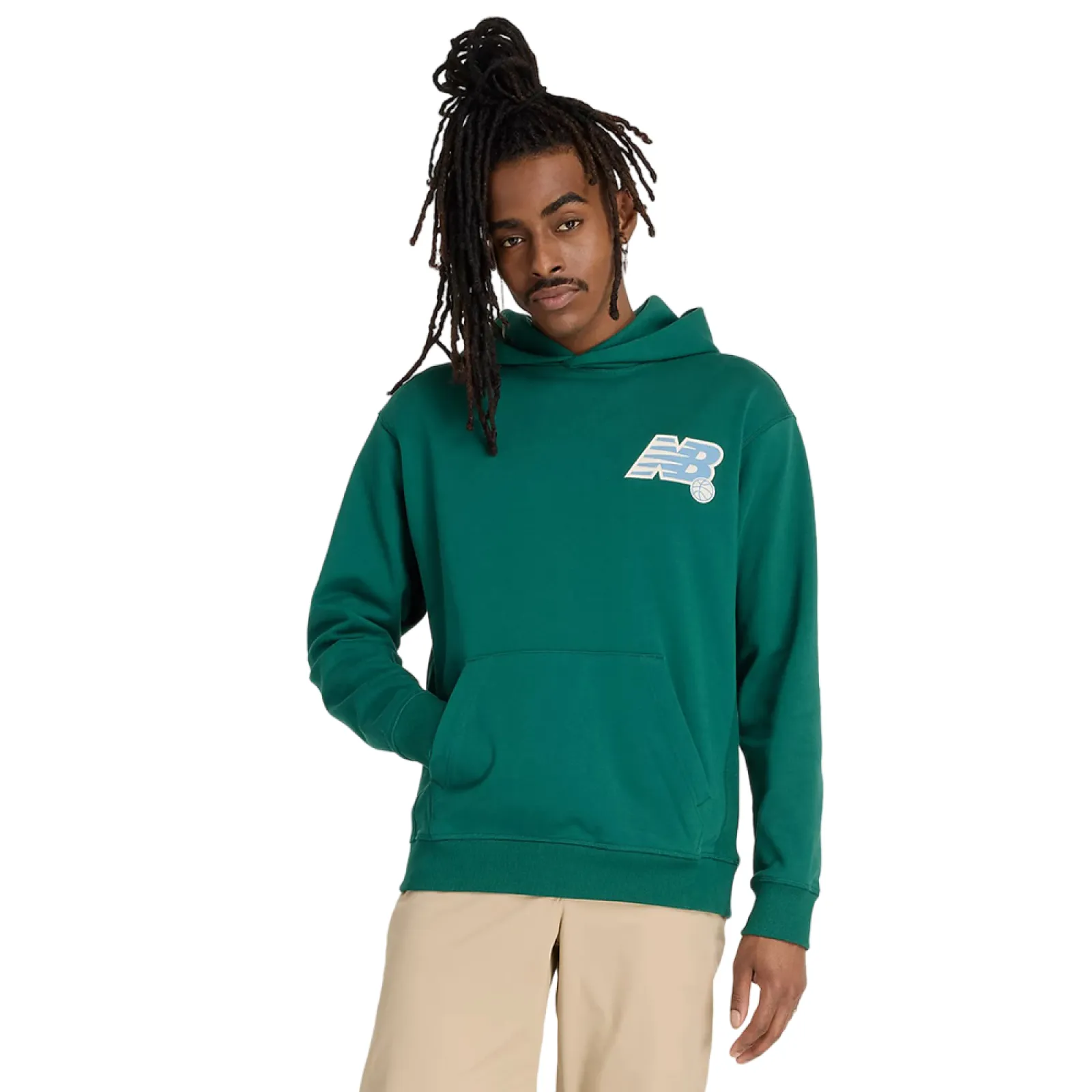 New Balance Athletics Relaxed League Hoodie "Marsh Green"