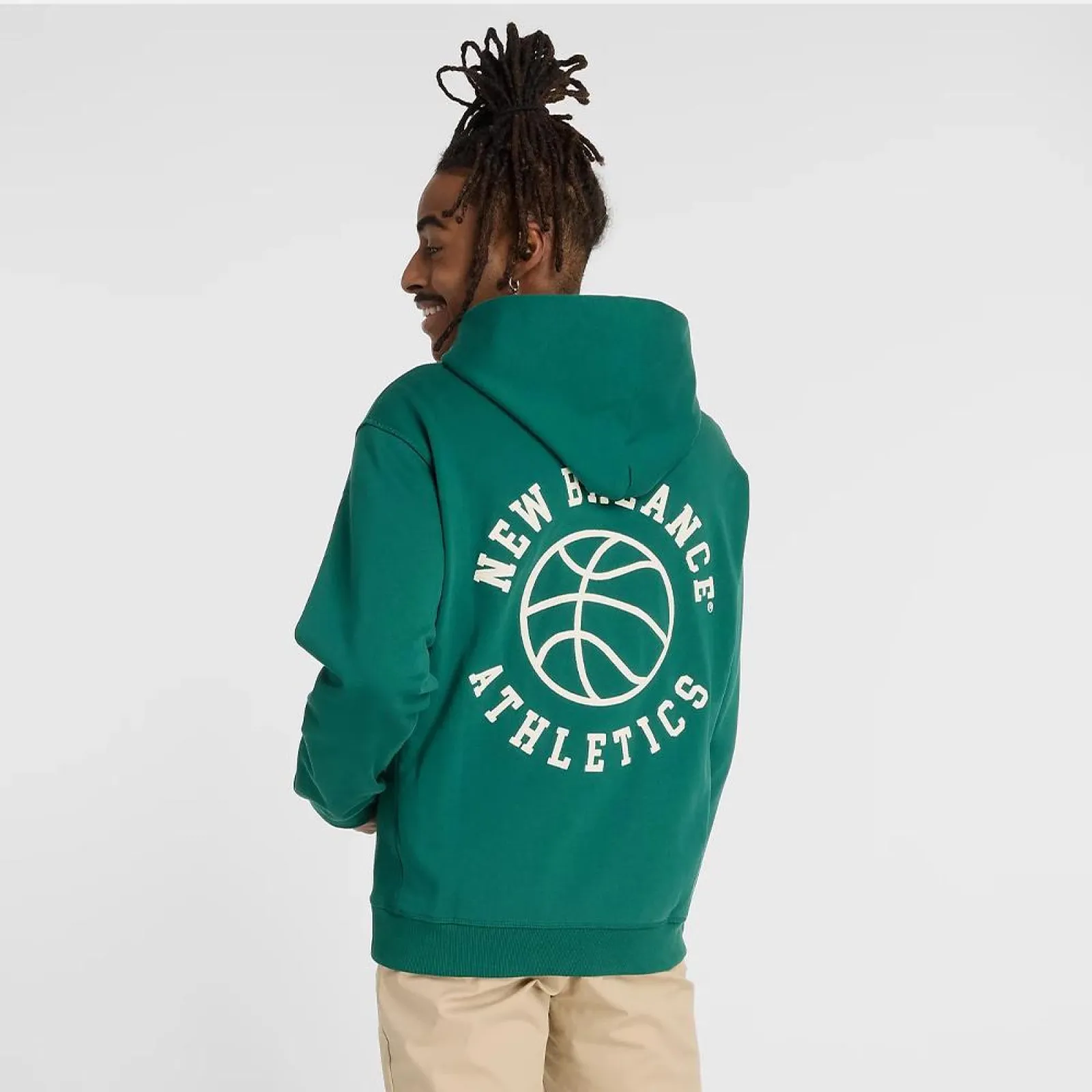 New Balance Athletics Relaxed League Hoodie "Marsh Green"