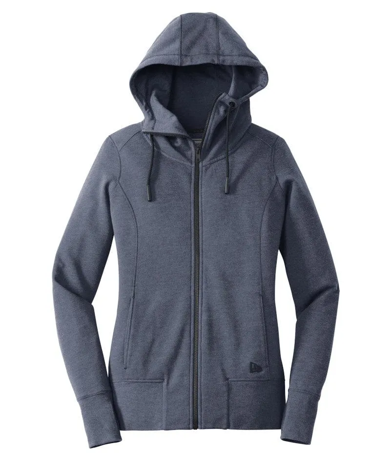 New Era - Women's Tri-Blend Fleece Full-Zip Hoodie