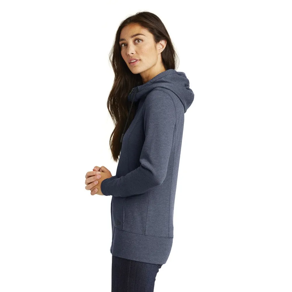 New Era - Women's Tri-Blend Fleece Full-Zip Hoodie