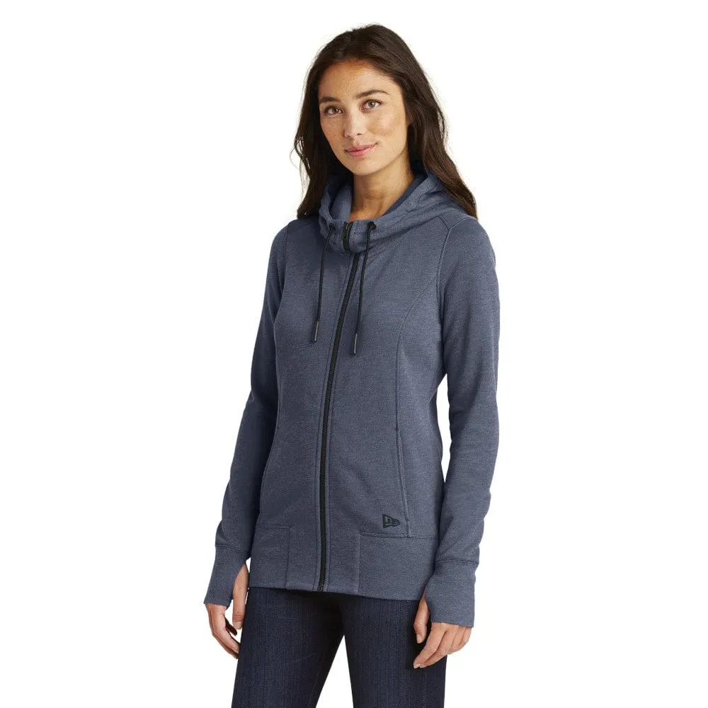 New Era - Women's Tri-Blend Fleece Full-Zip Hoodie