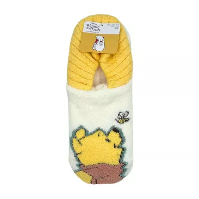 new!Womens Winnie The Pooh 1 Pair Slipper Socks