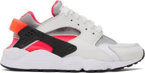 Nike Gray & Red Air Huarache Sneakers