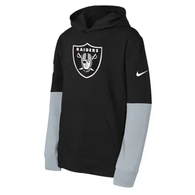 Nike Kids' Las Vegas Raiders Team Issued Hoodie