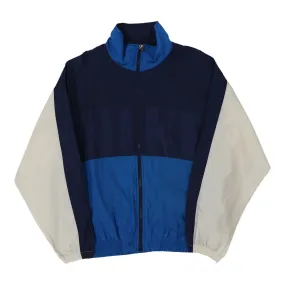 Nike Track Jacket - Large Block Colour Polyester