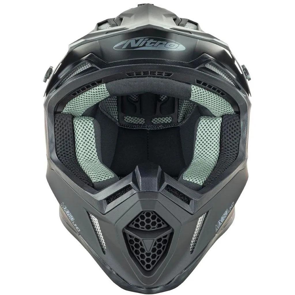 Nitro - MX760 Solid Helmet