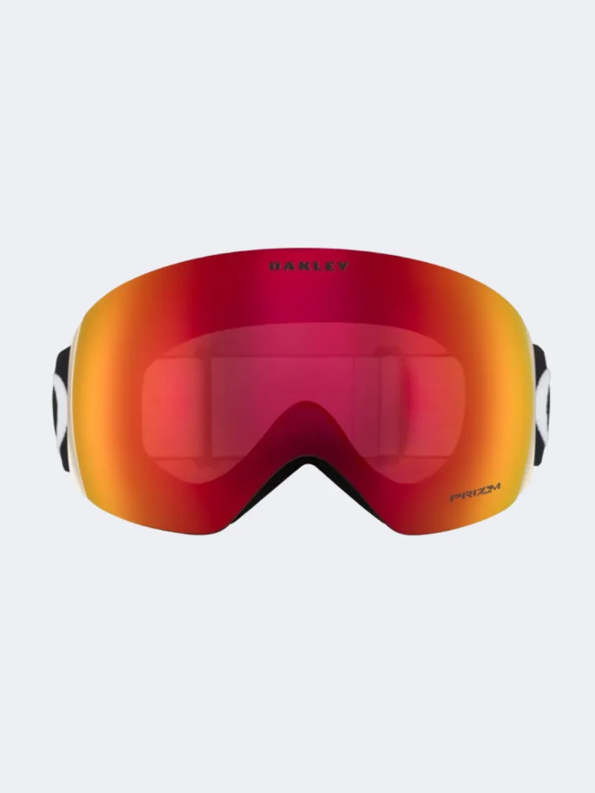 Oakley Flight Deck L Unisex Skiing Goggles Red/Orange/Black