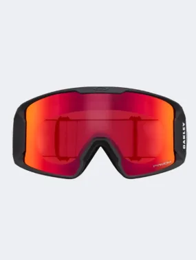 Oakley Line Miner L Unisex Skiing Goggles Black/Red/Orange