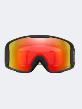 Oakley Line Miner M Unisex Skiing Goggles Black/Red/Orange