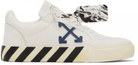 Off-White White Vulcanized Eco Canvas Sneakers