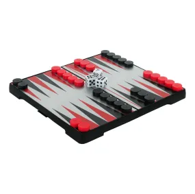 Outside Inside Backpack Magnetic Backgammon