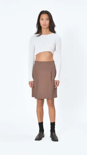 Peel Skirt - Brown