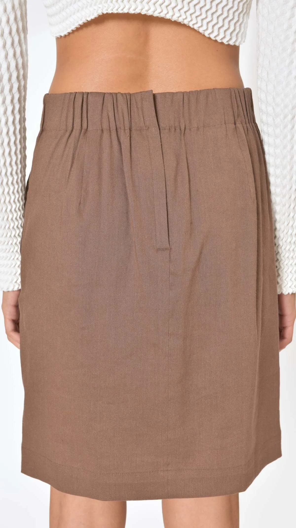 Peel Skirt - Brown