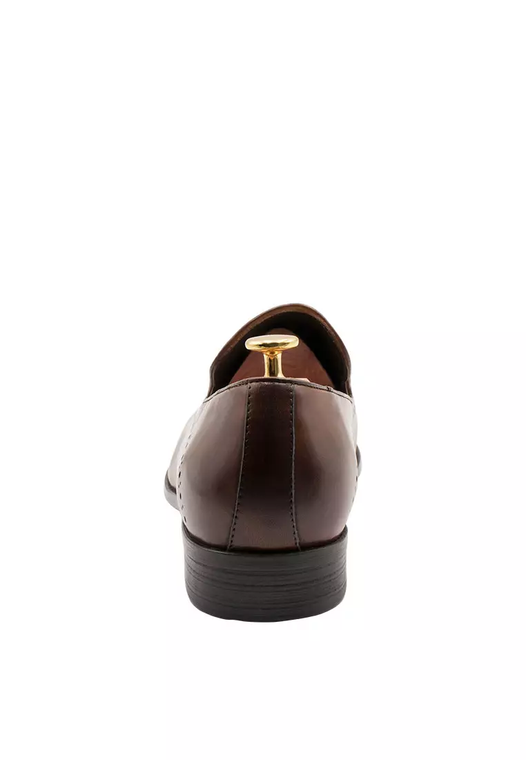 Pergamino Pecan Tassel Loafer