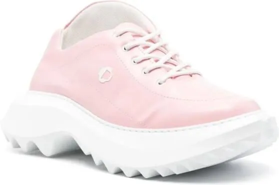 PHILEO 033 leather low-top sneakers Pink