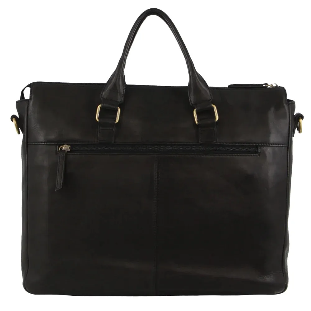 Pierre Cardin Italian Leather Computer Bag PC3709