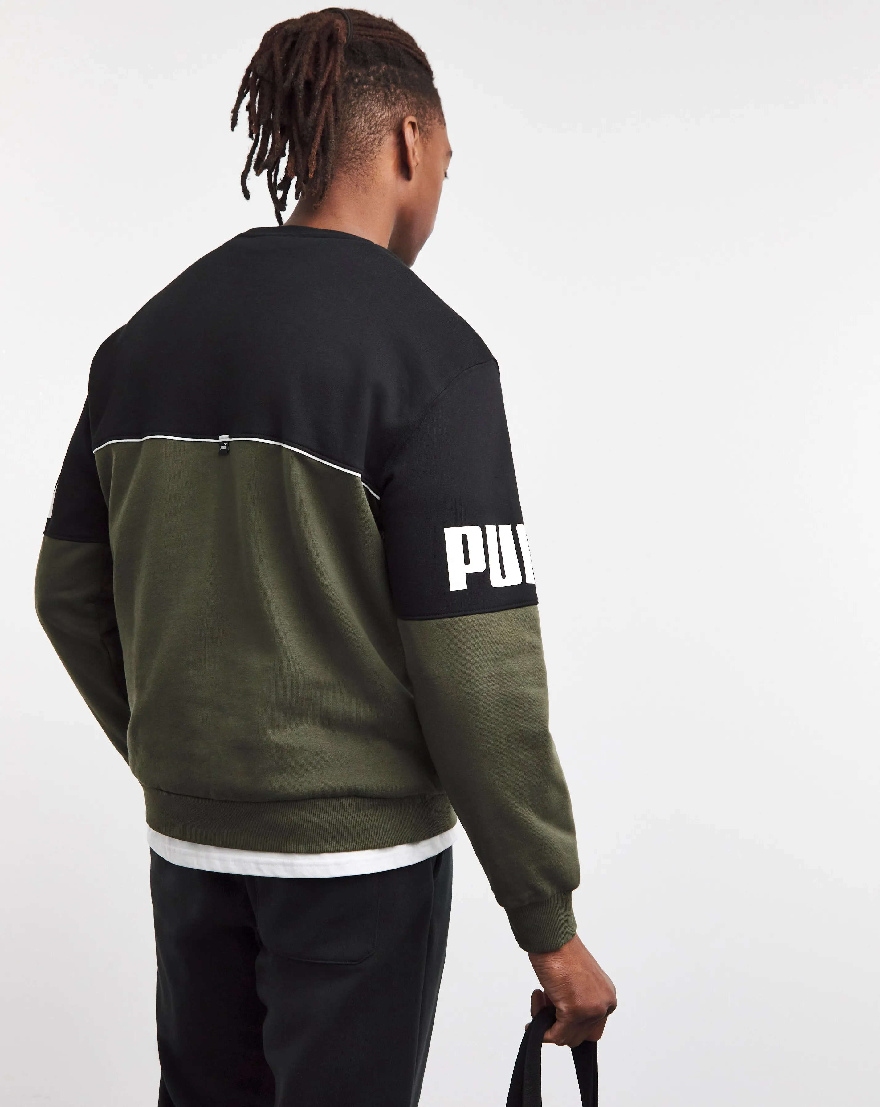 PUMA Power Colourblock Crew