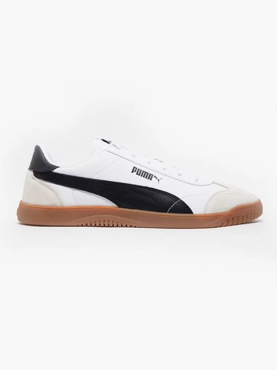 Puma  Puma Club 5V5 Suede White/Black/Grey Trainers