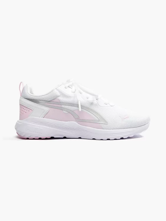 Puma  Puma White/Pink All-day Active Lace-up Trainer