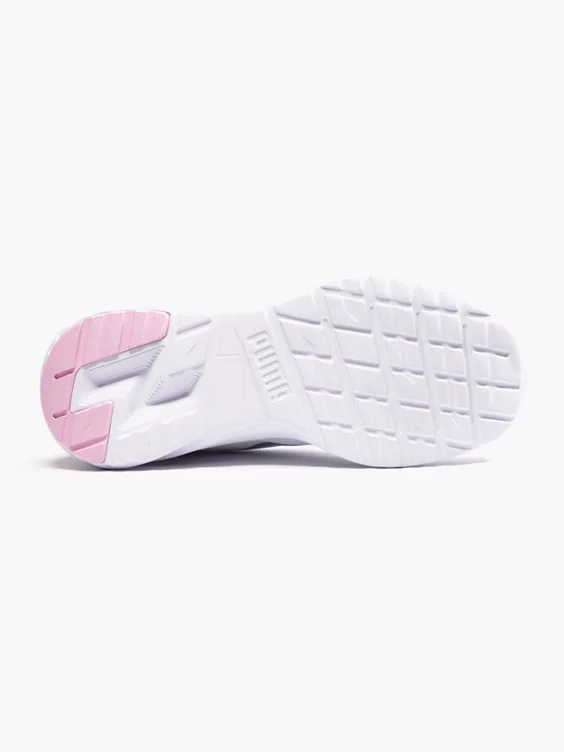 Puma  Puma White/Pink All-day Active Lace-up Trainer