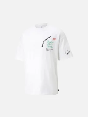 PUMA Uptown Graphic Tee - White