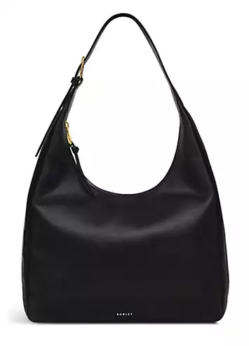 Radley London Earl Street Black Large Ziptop Shoulder Bag | Grattan