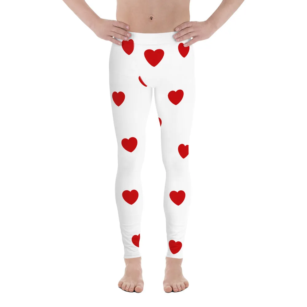 Red Hearts Men's Leggings